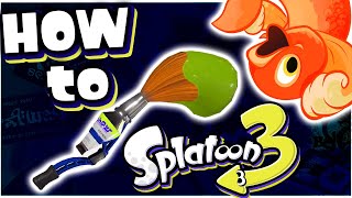 How to Inkbrush ft FishyFisherSwag  Splatoon 3 Guide [upl. by Nashom]