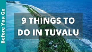 9 Things to do in Tuvalu the LEAST visited country in the world [upl. by Jaffe]