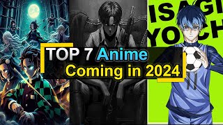 TOP 7 Best New Anime To Watch in 2024  Most Popular Anime 2024  Explained in English with Sub [upl. by Elia]