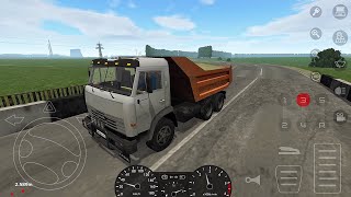 Motor Depot  Dump Truck Transporting River Sand 3 [upl. by Rotciv]