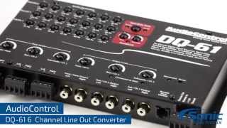 AudioControl DQ61 6 Channel Line Out Converter  Product Overview [upl. by Bac]