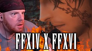 Krimson KB Reacts  FFXIV x FFXVI IS REAL [upl. by Ettevol]