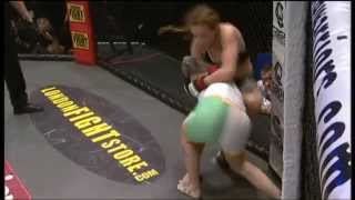 Cage Warriors 67 Agnieszka Niedzwiedz vs Gemma Hewitt [upl. by Euqinmod345]