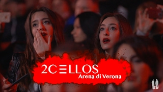 2CELLOS  Shape Of My Heart Live at Arena di Verona [upl. by Edualc]