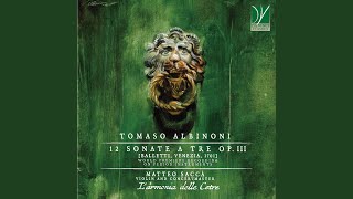 12 Sonate a tre  Sonata I in C major Op 3 II Allemanda Allegro [upl. by Isman]