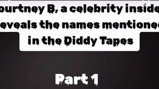 Courtney B reveals the names on the Diddy Tapes [upl. by Eerual]