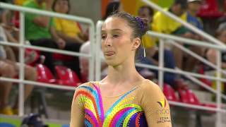 Nina Derwael 2016 Olympics QF VT [upl. by Arreyt]