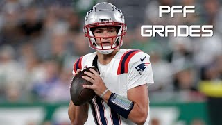 PFF Grades  Jets vs Patriots [upl. by Maire]