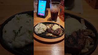 Bourbon Street Steak at Applebees amazing [upl. by Durrell]