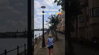 Docklands marina 5k Preston England 28072024 prestondocksrunningrunnersrun5k [upl. by Iht35]