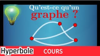 Les graphes  Définitions et vocabulaire de base  terminale maths experts [upl. by Loesceke]