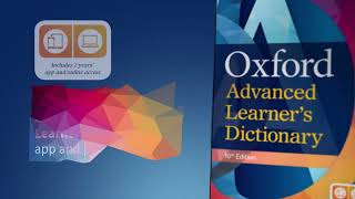 Look inside the Oxford Advanced Learner’s Dictionary 10th Edition [upl. by Alf328]