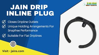 Stop Dripline Leaks Instantly with Jain Drip Inline Plug [upl. by Nosiram]