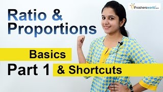 Aptitude Made Easy  Ratio amp Proportions 1 Basics and Methods Shortcuts Tricks [upl. by Tarrel]