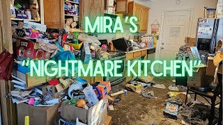 Helping a fellow YouTuber Mira  Peeling Away the Clutter with her quotnightmare kitchenquot kitchen [upl. by Sloan]