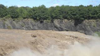 Cohoes Falls After Hurricane Irene 82911 [upl. by Pharaoh]