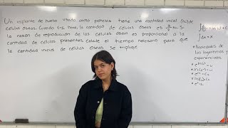 Aplicación de ecuaciones diferenciales en la ingeniería biomédica  Implante de hueso [upl. by Siuqram]