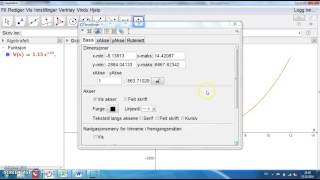 Funksjoner og graftegning i GeoGebra [upl. by Aissak29]
