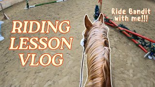 LEARNING LEAD CHANGES  Horse Riding Vlog [upl. by Bancroft]