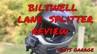 Biltwell Lane Splitter Review Harley Iron 883 Sportster [upl. by Auehsoj]