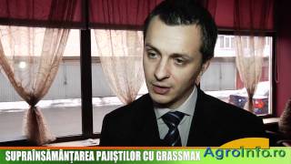 Suprainsamantarea pajistilor cu GRASSMAX [upl. by Ellimak]