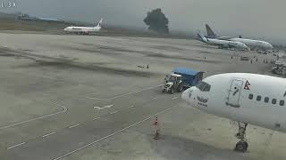 Deadliest Airplane crash caught on CCTV  Tribhuvan International Airport  NEPAL [upl. by Cara140]