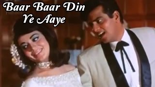 Baar Baar Din Ye Aaye – Jeetendra Babita – Farz [upl. by Hamil]