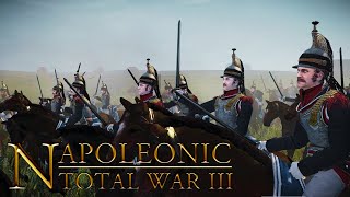 CUIRASSIERS TRY TO SMASH THROUGH AT QUATRE BRAS  NTW 3 Napoleon Total War Multiplayer Battle [upl. by Sutniuq]