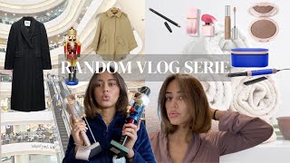 RANDOM VLOG SERIE  Christmas Shopping Makeup amp Conversation aléatoire 😅 [upl. by Atiuqahs]