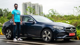 Mercedes CClass Petrol amp Diesel Road Test  Expensive But Striking  Faisal Khan [upl. by Aizahs663]