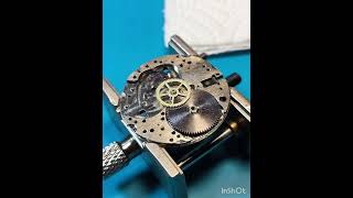 FLEURIER CAL 1130 BLACK DIAL  Cleaning and oiling [upl. by Keelia]