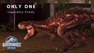 3 Dinos Vs 1 Legendary  Jurassic World The Game [upl. by Elorak]