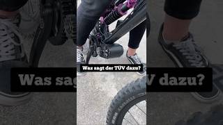 Fahrrad mit 1000W 🔥 Das macht doch SPASS fahrrad mountainbike emtb ebike spaß bike [upl. by Ahsinat]