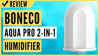 BONECO Aqua Pro 2in1 Humidifier Filter A250 Review [upl. by Ordisy990]