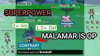 The Perfect Malamar Masterclass Pokemon Showdown Random Battles High Ladder [upl. by Gilletta]