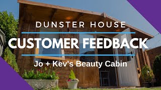 Jo  Kevs Beauty Cabin  Log Cabin Customer Feedback  Dunster House [upl. by Leiser]