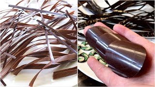 Comment Réaliser des décors en chocolat [upl. by Simmonds940]