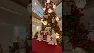 One Bonifacio High Street Christmas Tree and decorations 2024 🎄✨  BGC Philippines 🇵🇭 christmas [upl. by Ayatnohs]