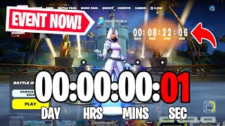 FORTNITE EVENT INGAME LOBBY COUNTDOWN LIVE🔴 247  Fortnite Chapter 6 Season 1 Countdown [upl. by Preston]