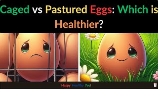 Caged vs Pastured Eggs Which is Healthier [upl. by Engle]