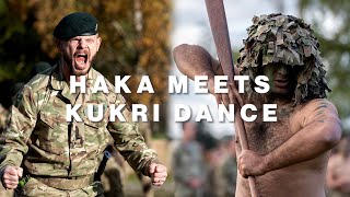 NZDF Haka meets Gurkari Kukri Dance  New Zealand Army [upl. by Monroy]