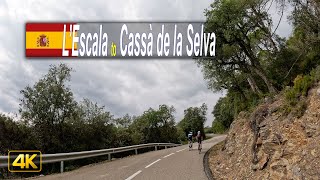 Driving from L’Escala to Cassà de la Selva in Spain 🇪🇸 [upl. by Rikahs]