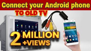 Connect your android phone to old crt tv [upl. by Esyli]