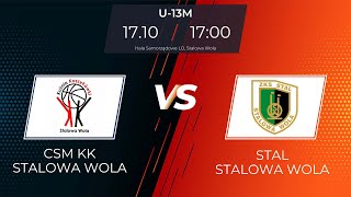 CSM KUŹNIA KOSZYKÓWKI STALOWA WOLA  STAL STALOWA WOLA [upl. by Lurie]