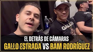 Gallo Estrada vs Bam Rodríguez  El Detrás de Cámaras [upl. by Hola]