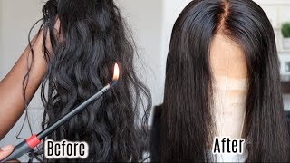 HOW TO ⇢Revive an OLD Wig ‼️THE EASIEST METHOD NO Boiling😱 [upl. by Vasos]