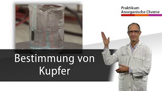 Bestimmung von Kupfer  Praktikum Anorganische Chemie [upl. by Itsrejk]