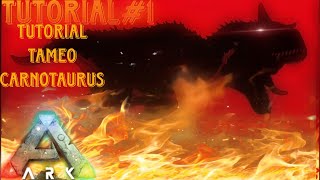 Como Domesticar Al Carnotaurus En Ark Mobile VIDEO TUTORIAL ¡¡¡¡¡TUTORIAL 1¡¡¡¡ [upl. by Nert89]