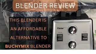 FADAR BLENDER REVIEW [upl. by Rosanne]