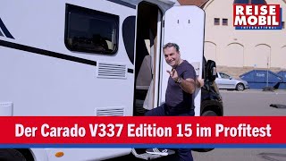 Der Carado V337 Edition 15 im Profitest von Reisemobil International [upl. by Sukey]